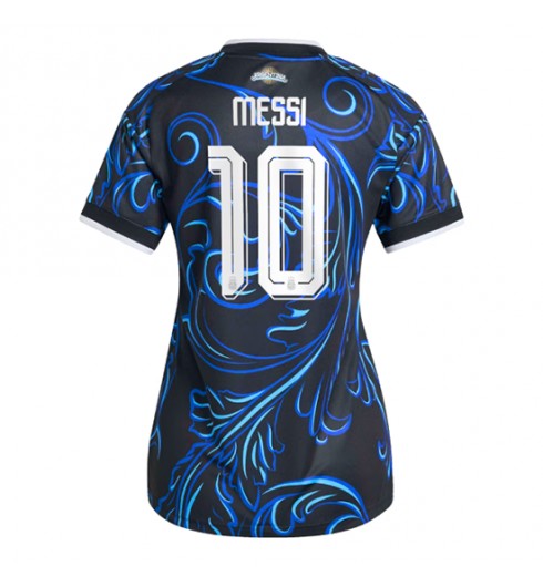 Argentiina Lionel Messi #10 Vieraspaita Naisten MM-kisat 2026 Lyhythihainen Argentiina Lionel Messi #10 Vieraspaita Naisten MM-kisat 2026 Lyhythihainen